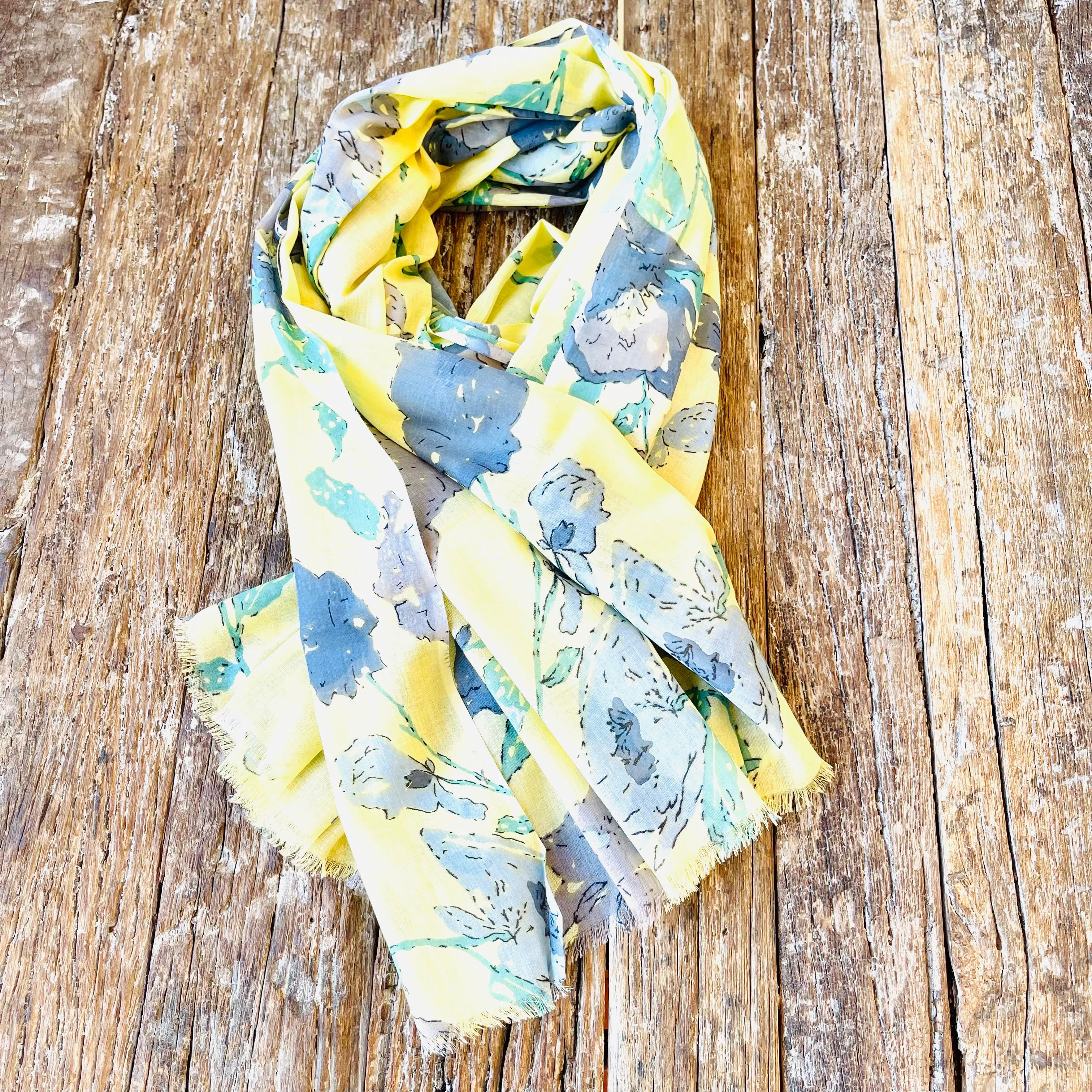 100% COTTON SCARF 100x180cm