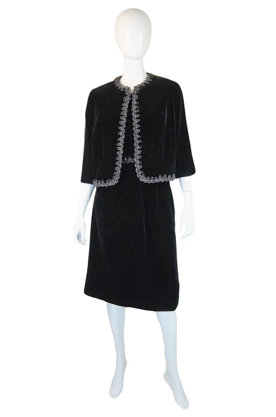 1950s Velvet Peggy Hunt Set