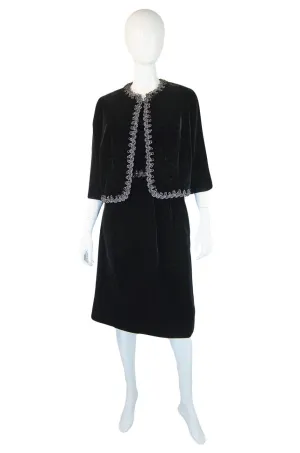 1950s Velvet Peggy Hunt Set
