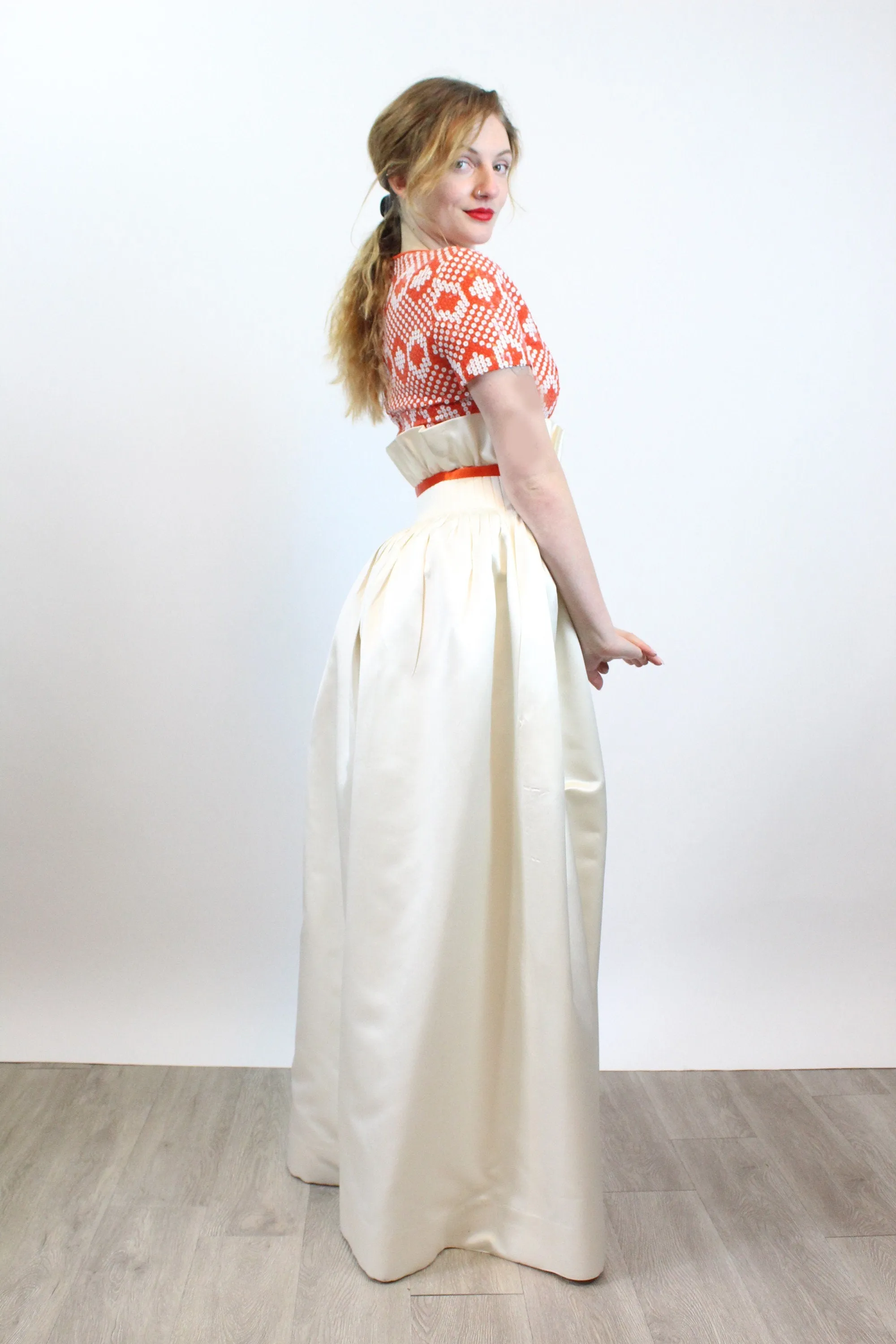 1960s PIERRE CARDIN two piece dress SEQUIN xs | new spring