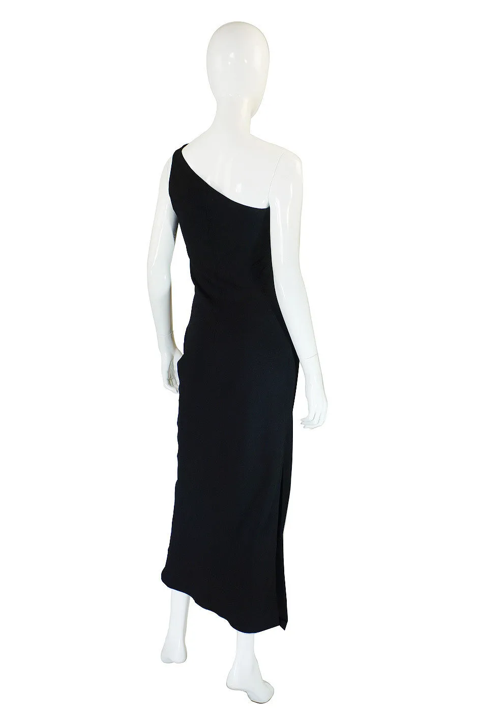 1990s One Shoulder Valentino Maxi