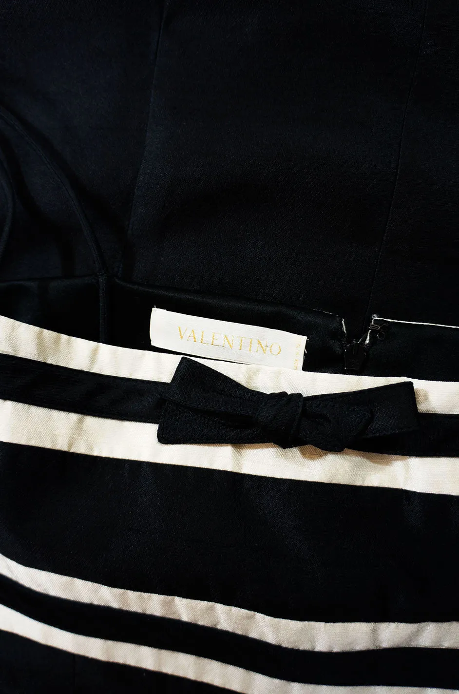 1990s Statement Silk Valentino Dress