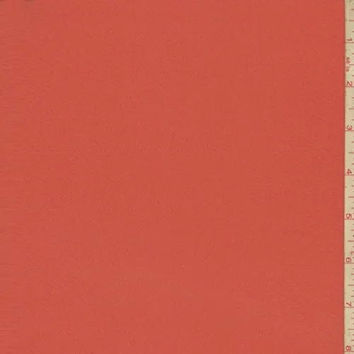 2 YD PC-Coral Silk Crepe de Chine Fabric