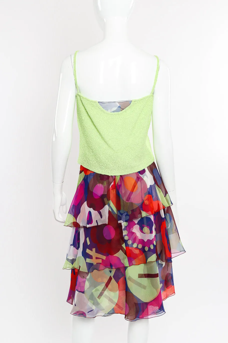 2000 S/S Boucle Jacket, Tank and Skirt Set