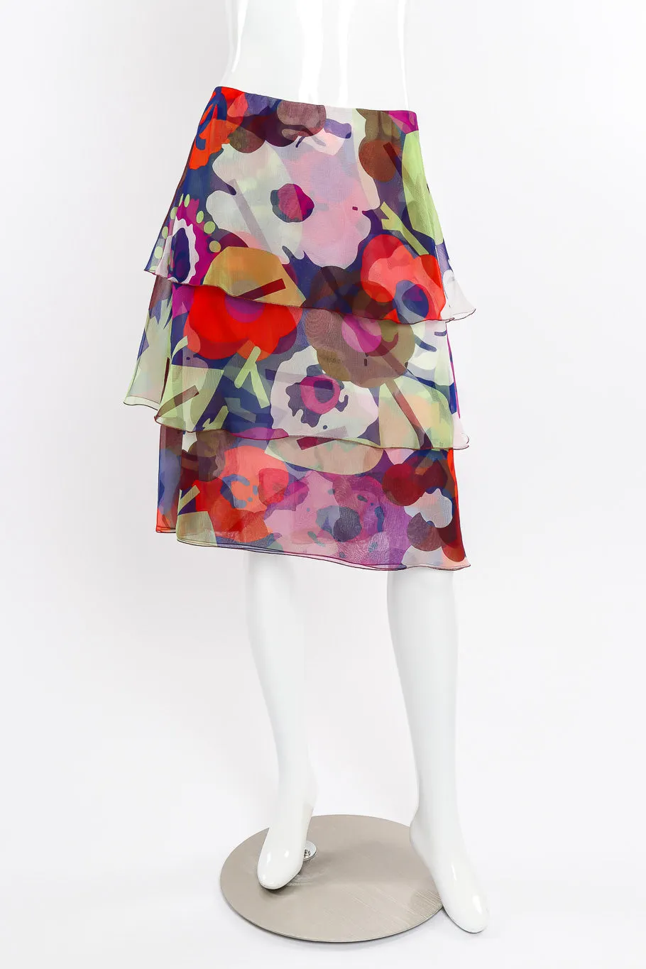 2000 S/S Boucle Jacket, Tank and Skirt Set