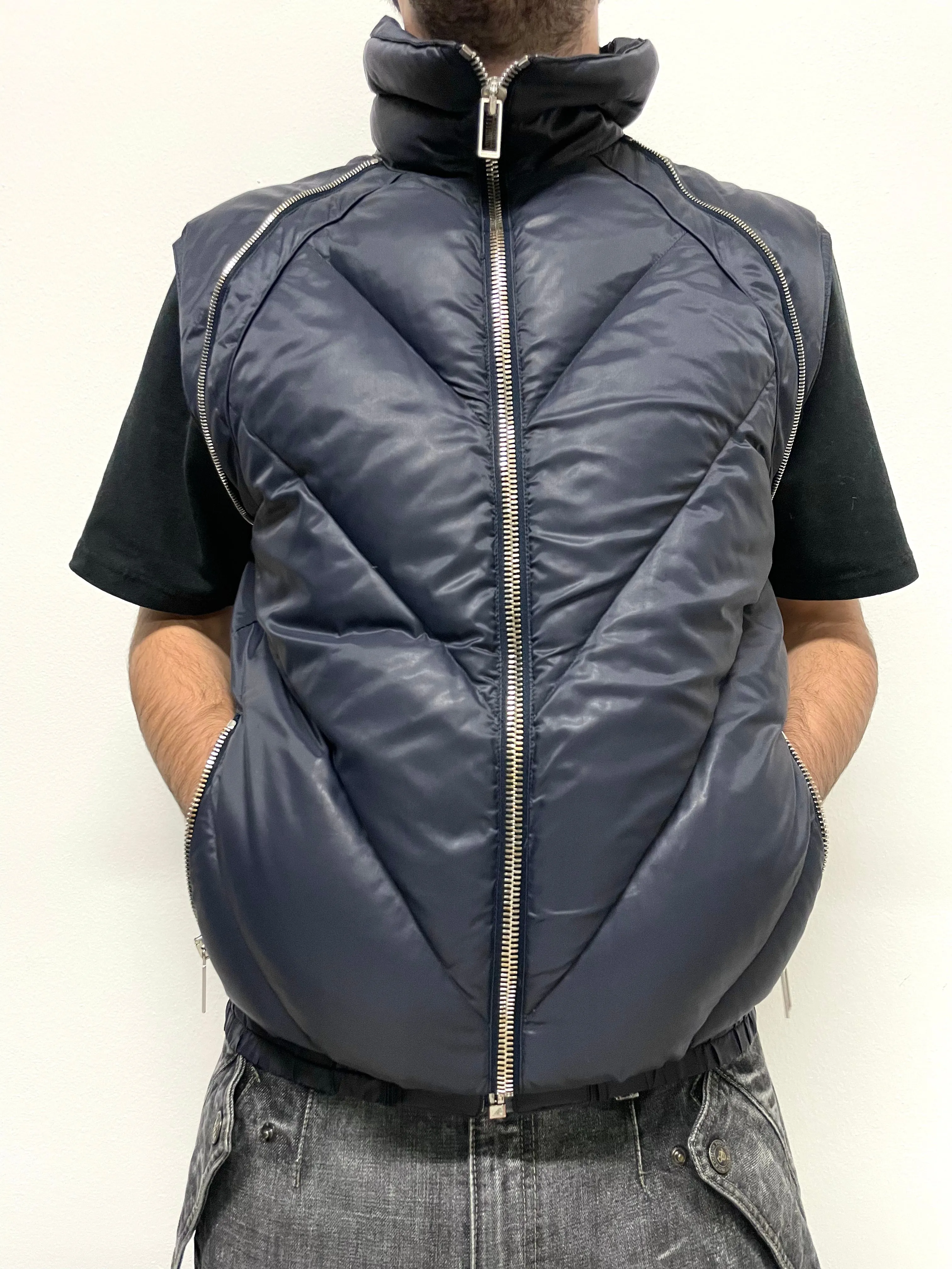 2008 Dior Homme modular puffer jacket