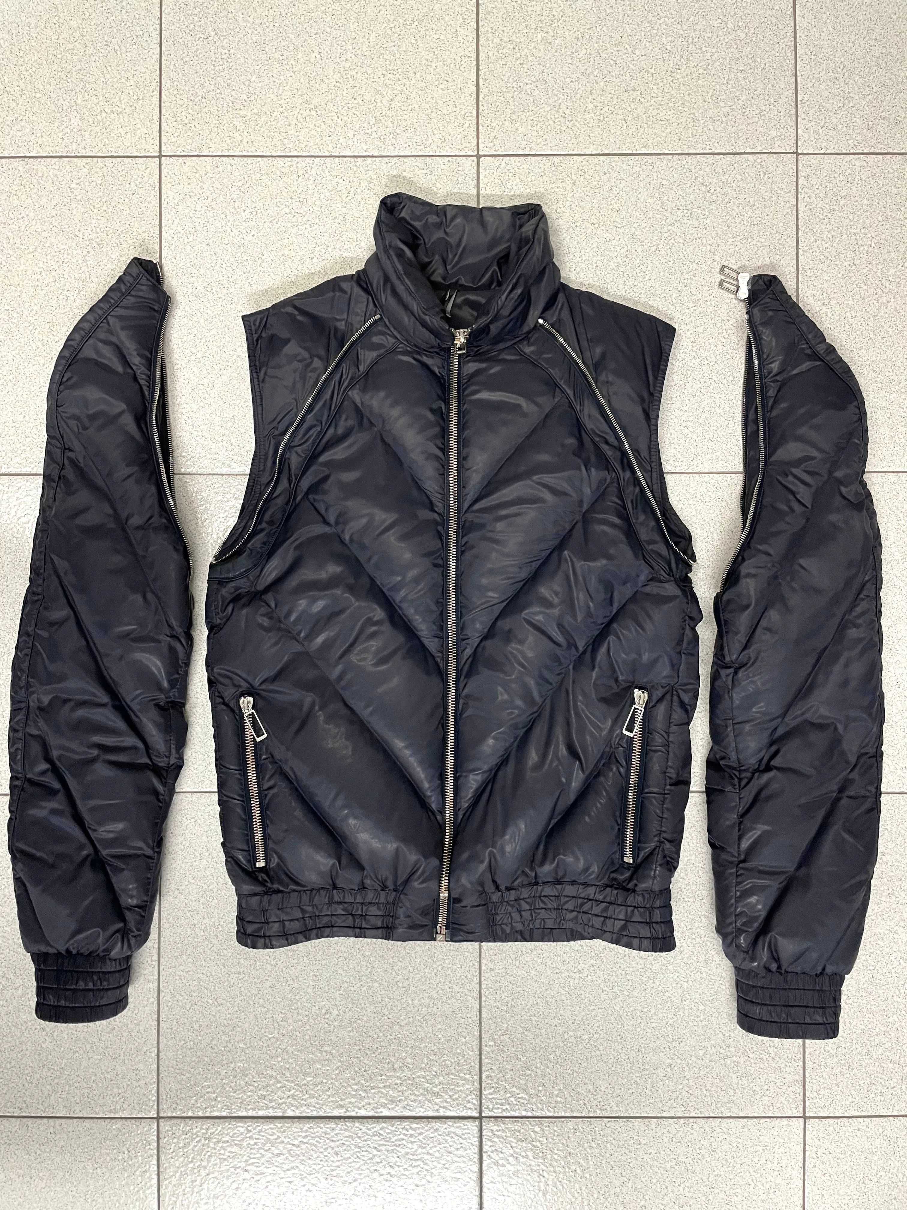 2008 Dior Homme modular puffer jacket
