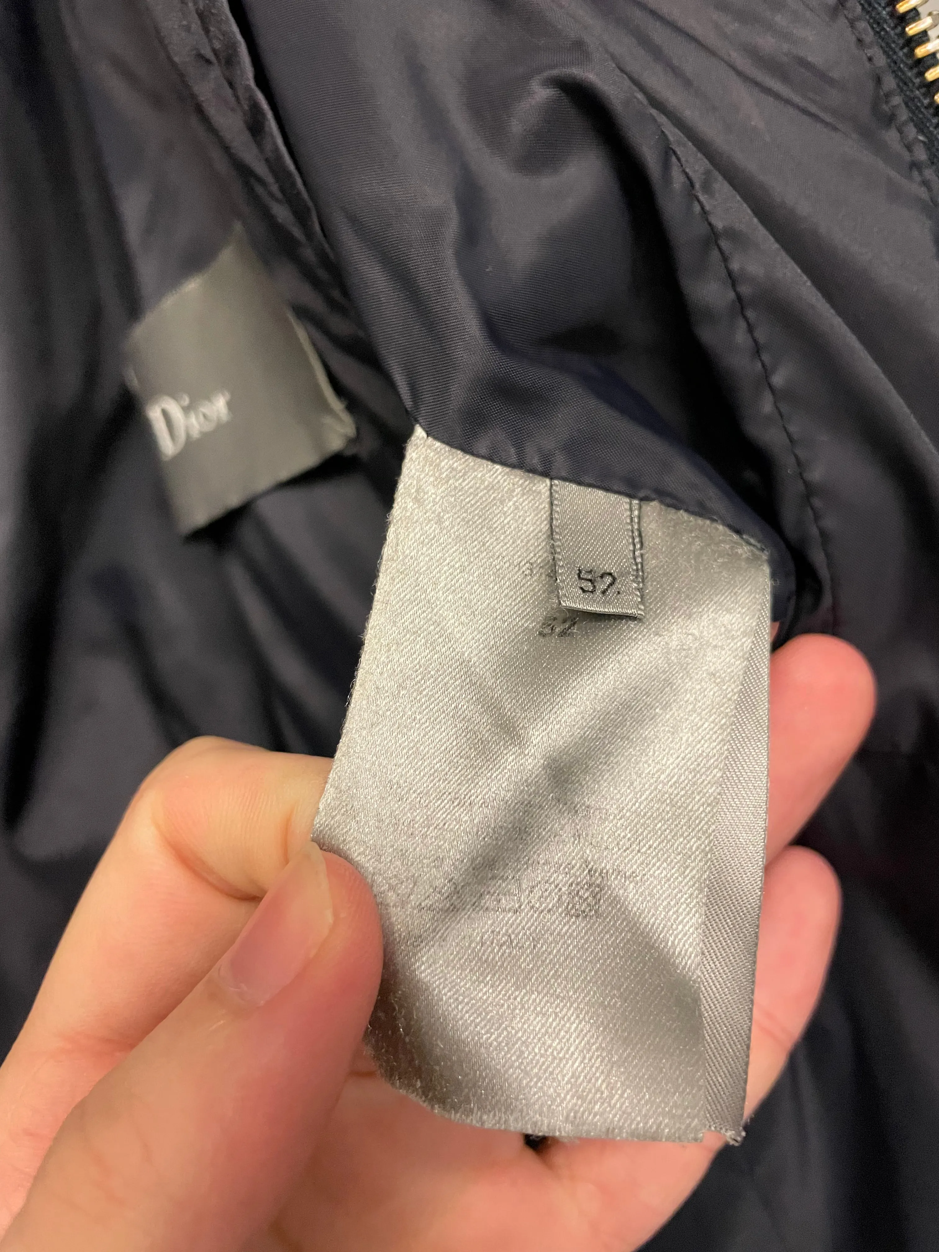 2008 Dior Homme modular puffer jacket