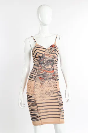 2012 S/S Soleil Tattoo Dress