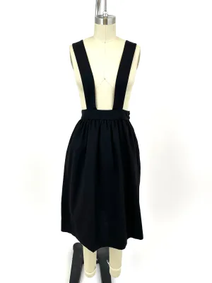 2016 Comme Des Garçons Girl Wool Suspender Skirt