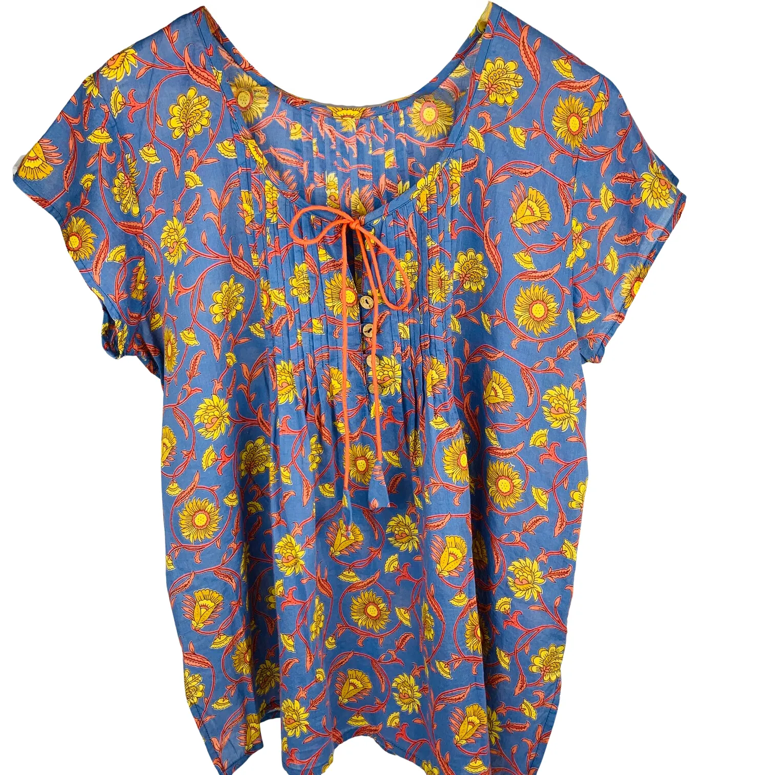 6F Indian Cotton Blouses (one size fits all)