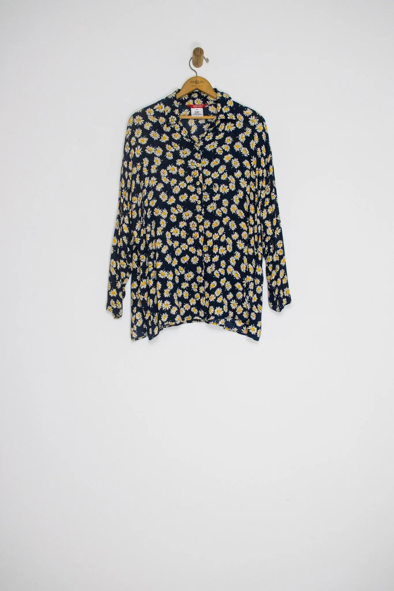 90's DAISY BUTTON UP / MEDIUM