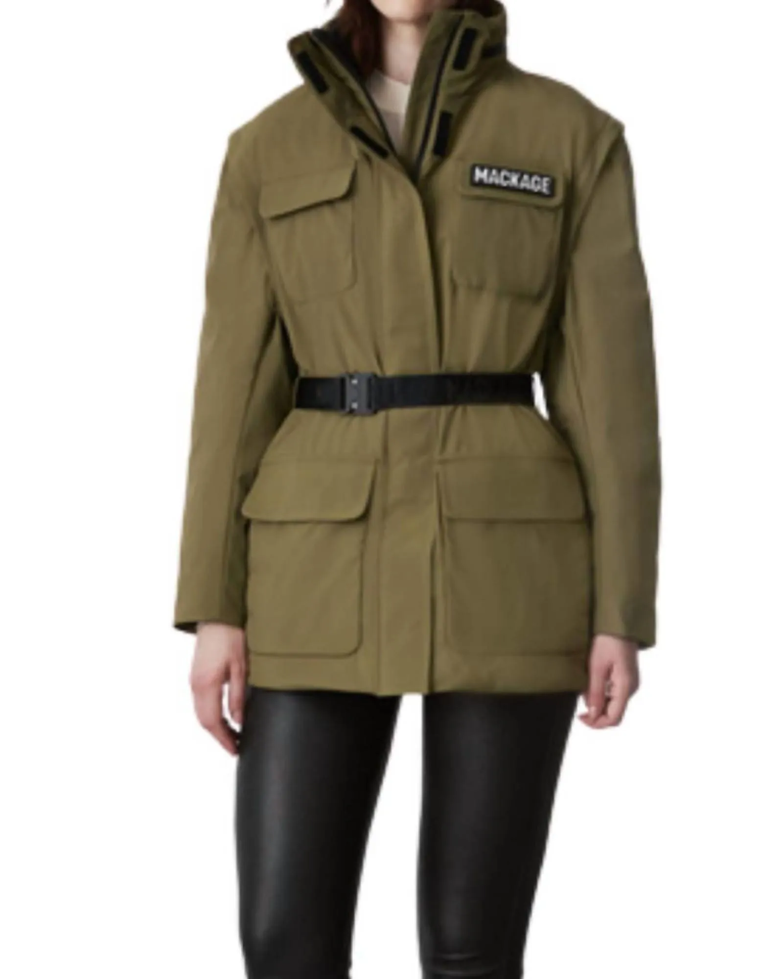 Agata Field Jacket in Olive | Olive
