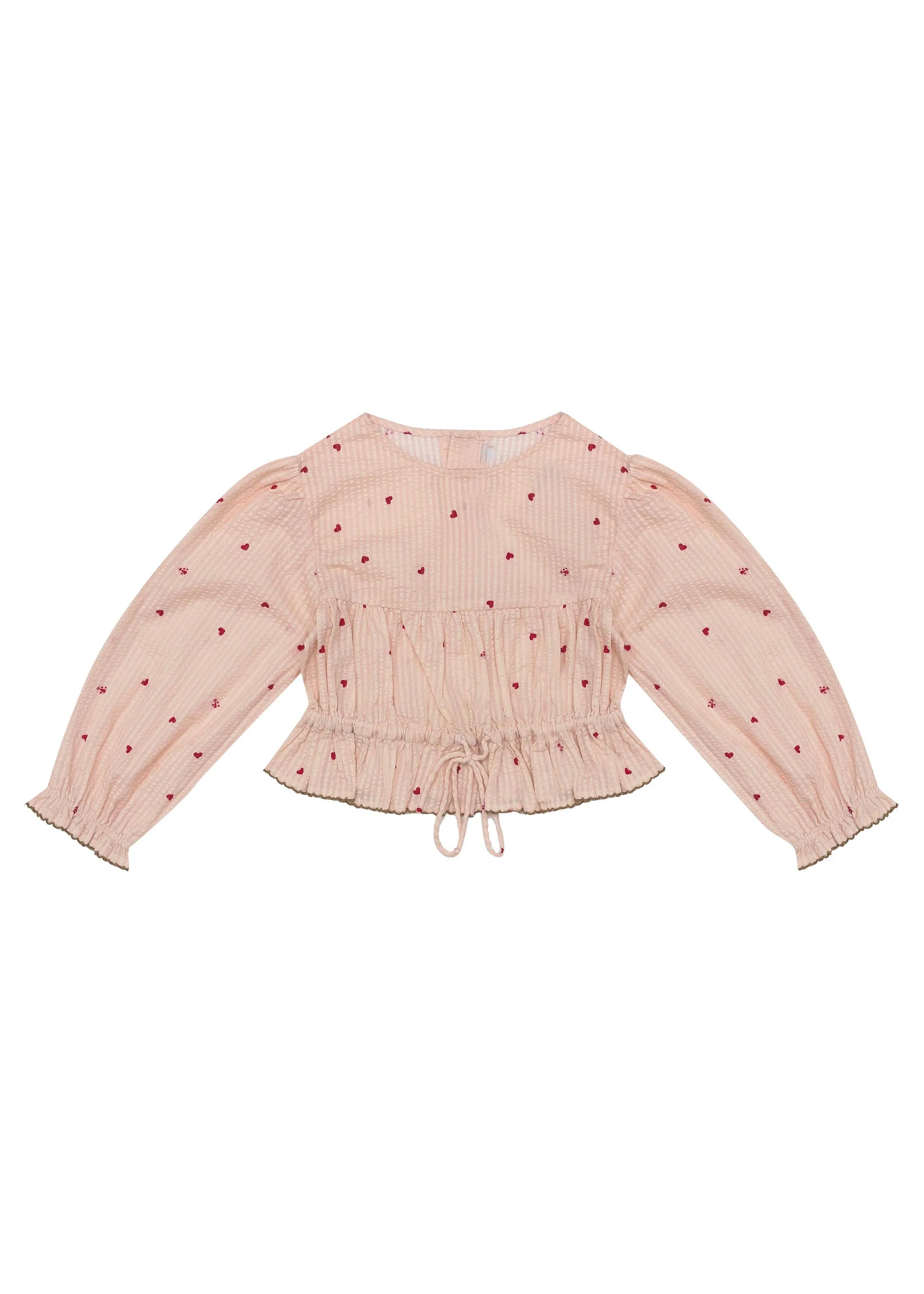 Aimee Top-Piggy Pink Love Bug