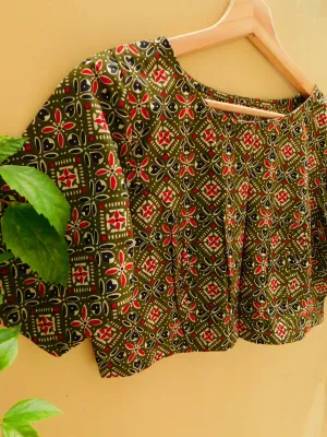 Ajrakh Blouses in Pure Cotton