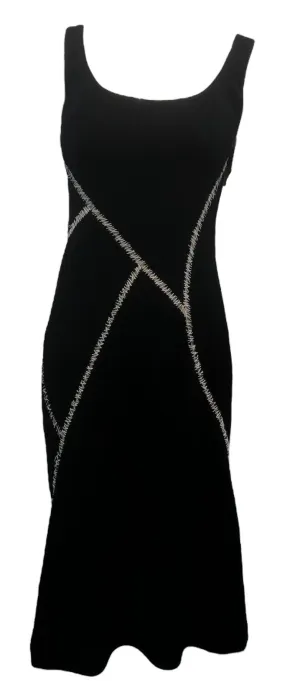Alexander McQueen Iconic 2004 Little Black Dress with Frankenstein Stitches