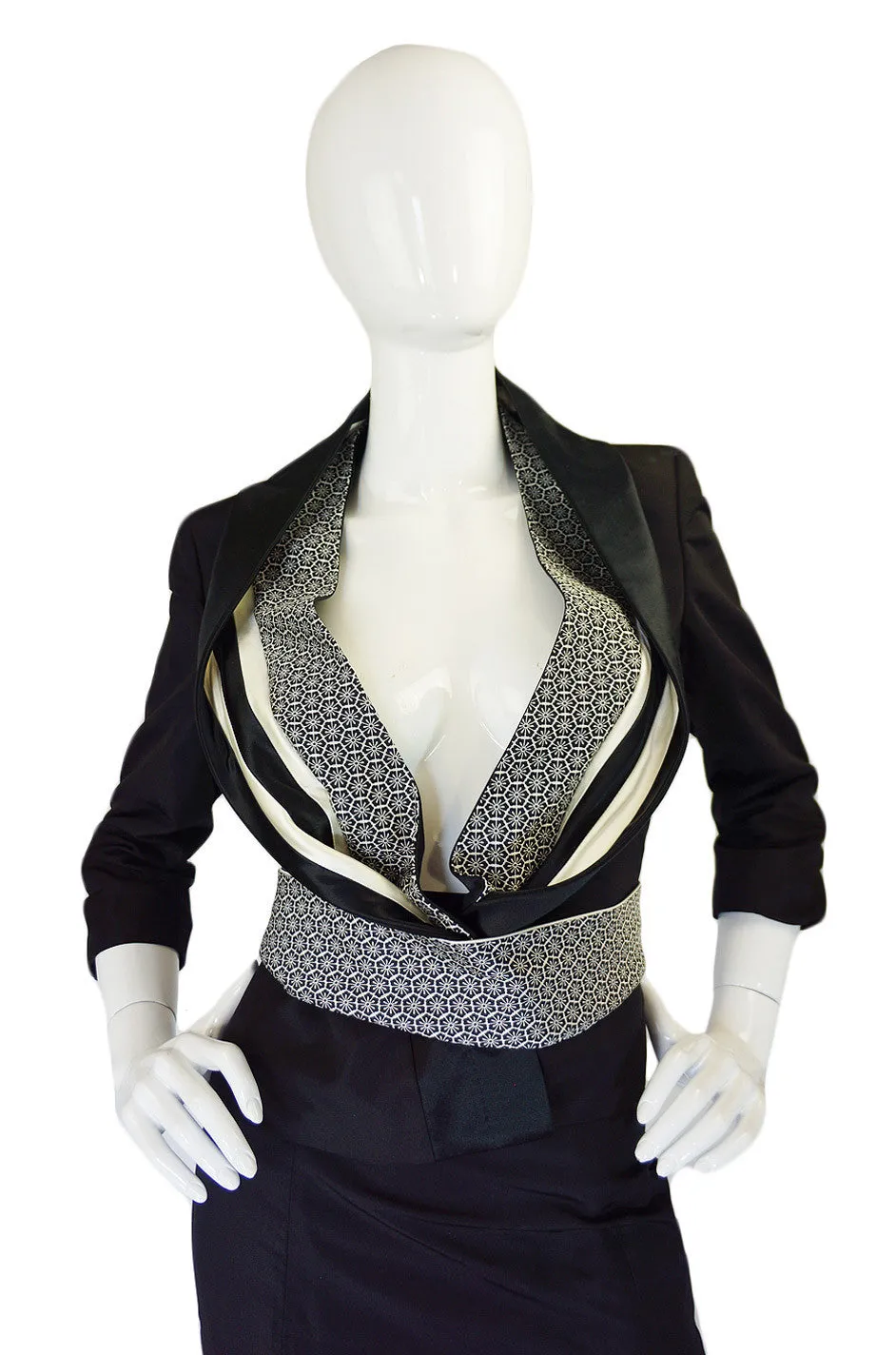 Alexander McQueen Jacket, Obi & Skirt