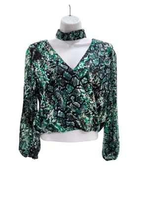 alice   olivia Size SP Green TOPS