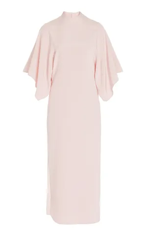 Almond Mock Neck Sheath Dress