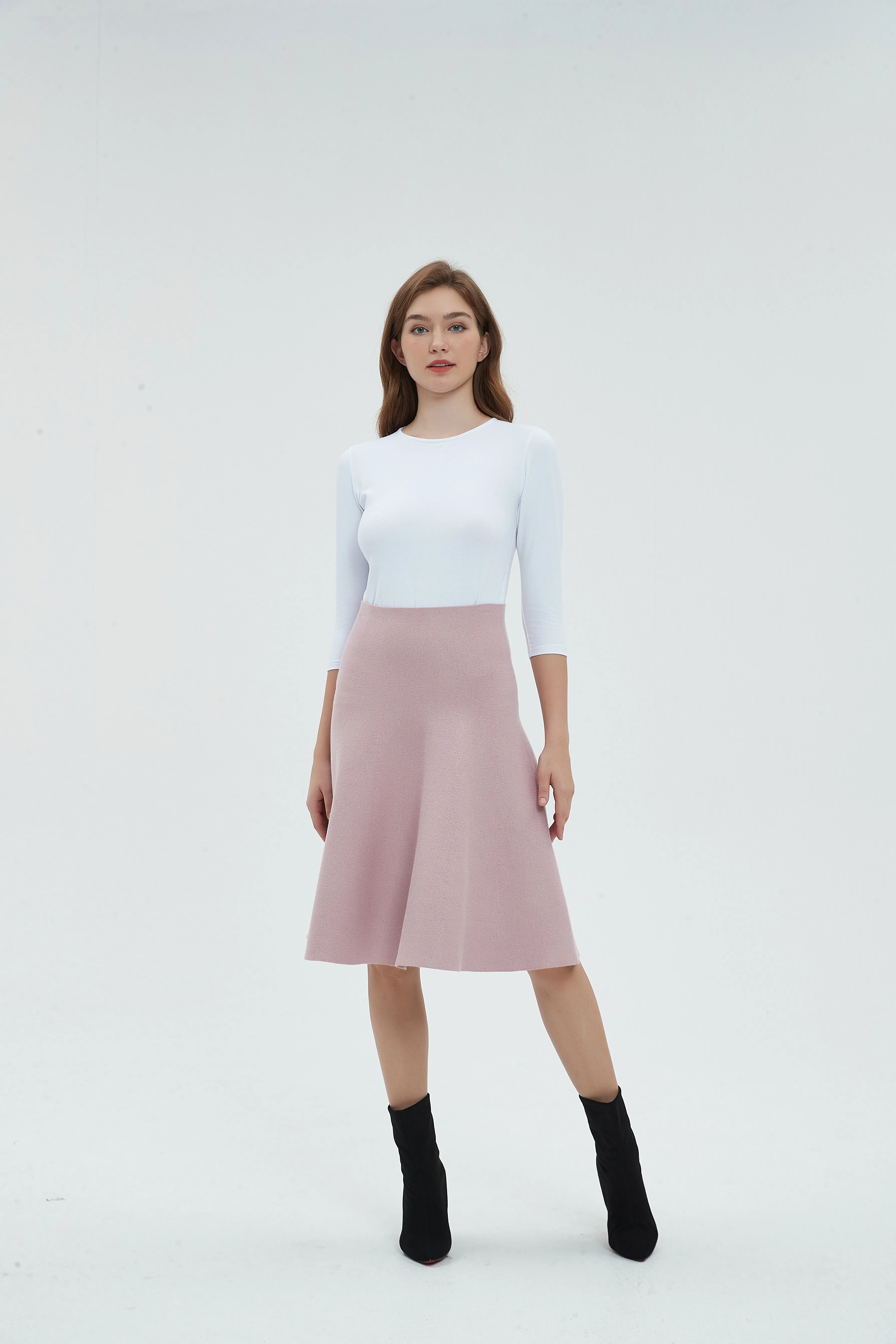 AMAZING  MM SKIRT - DUSTY ROSE From Mia Mod