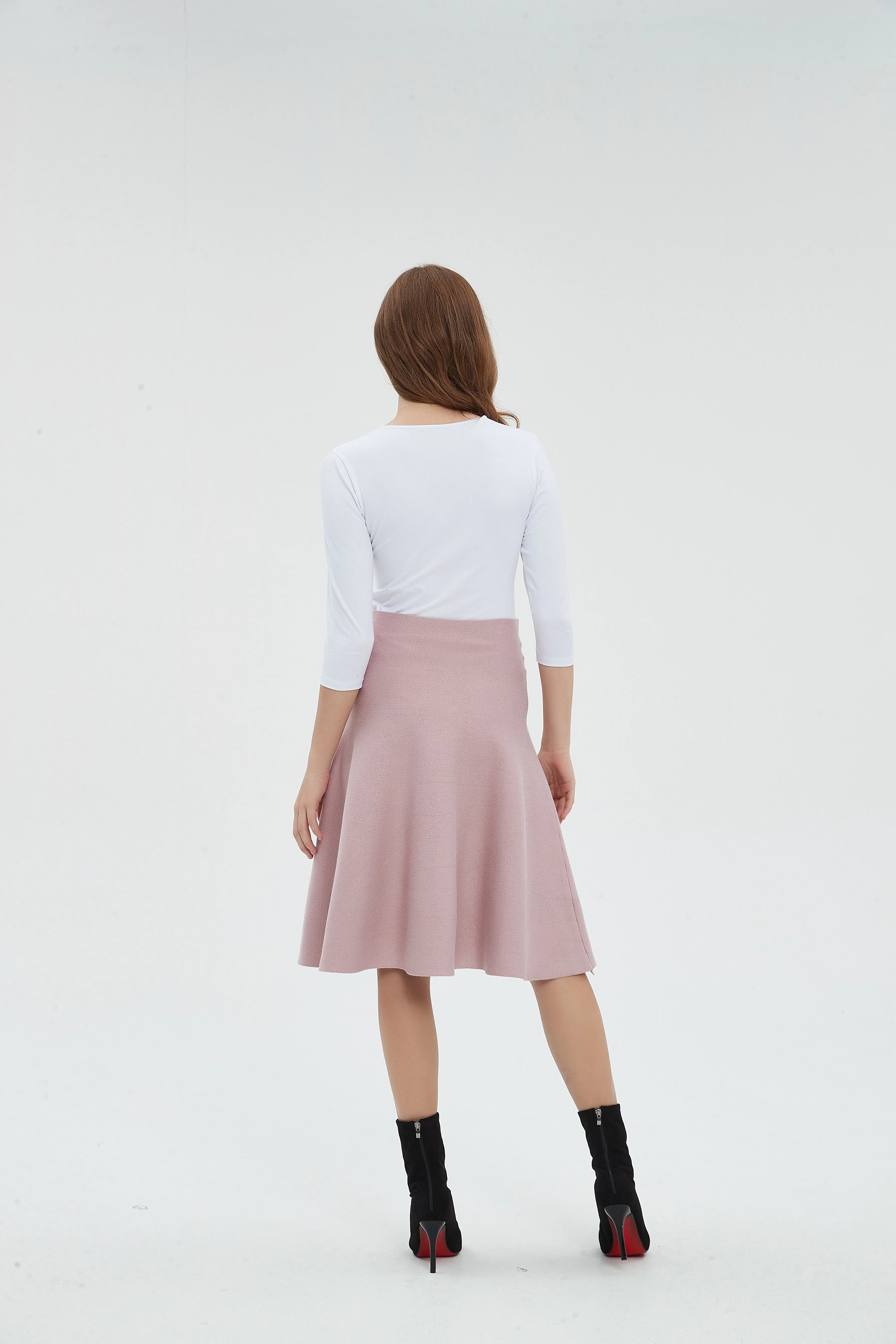 AMAZING  MM SKIRT - DUSTY ROSE From Mia Mod