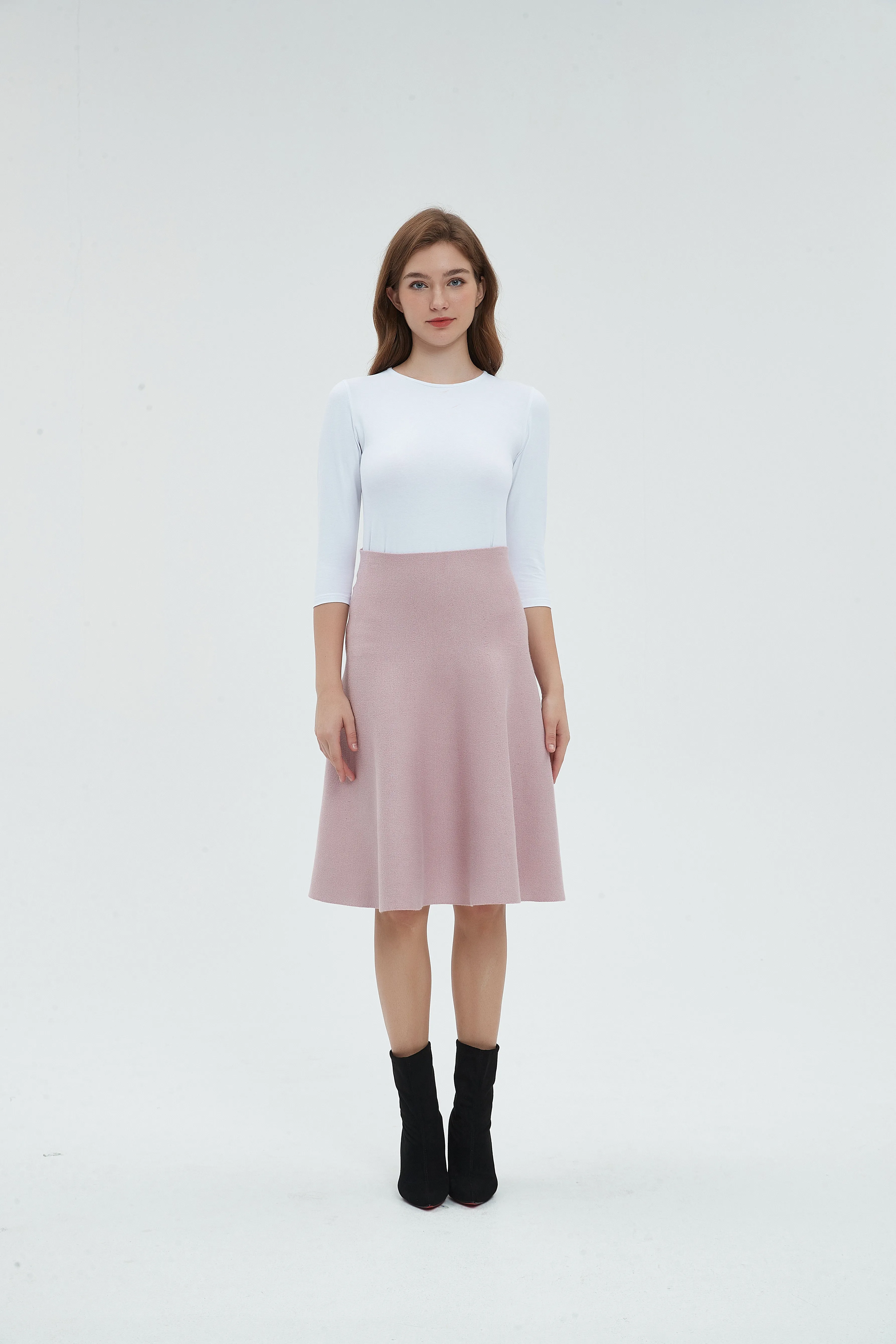 AMAZING  MM SKIRT - DUSTY ROSE From Mia Mod