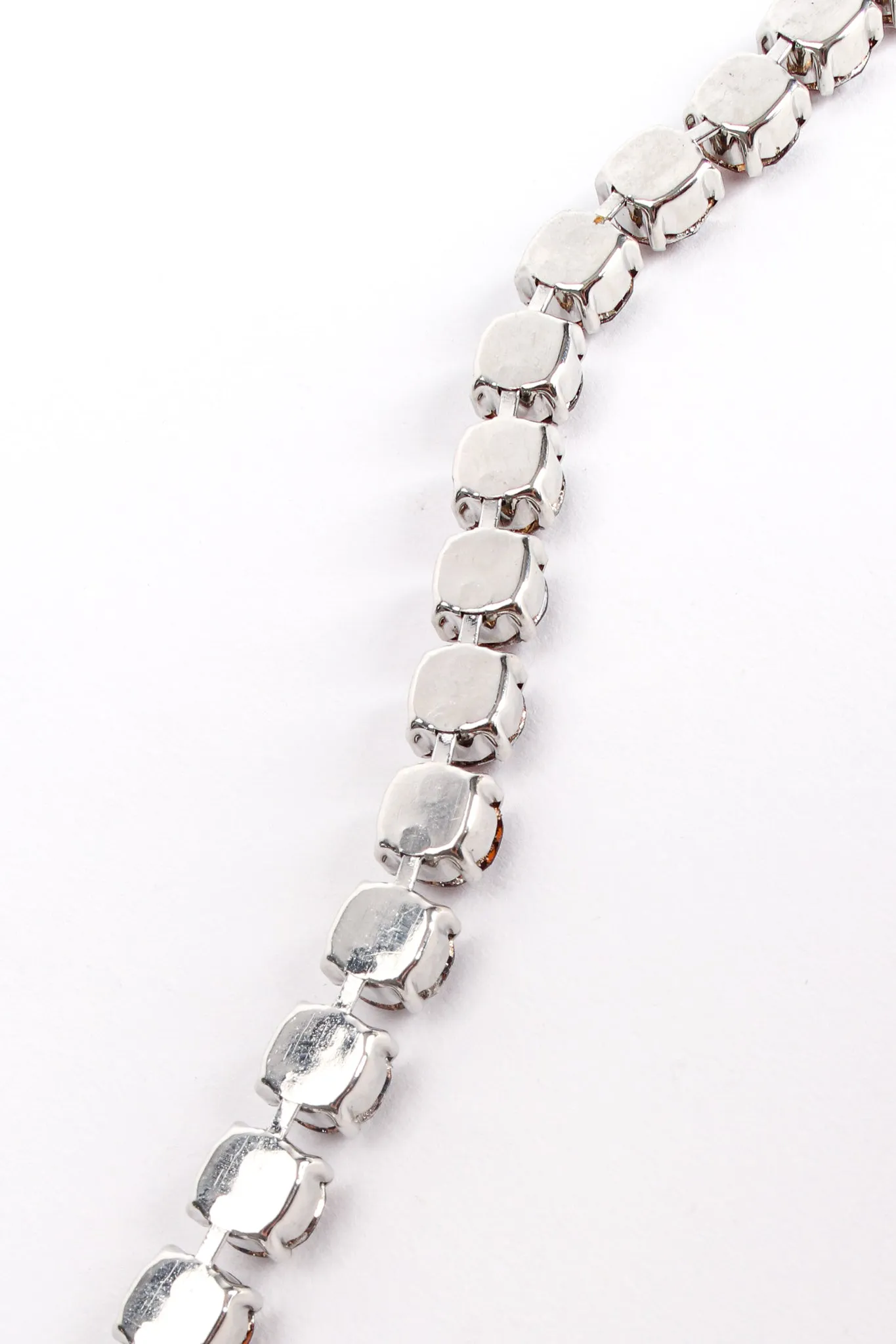Amber Crystal Strand Choker Necklace