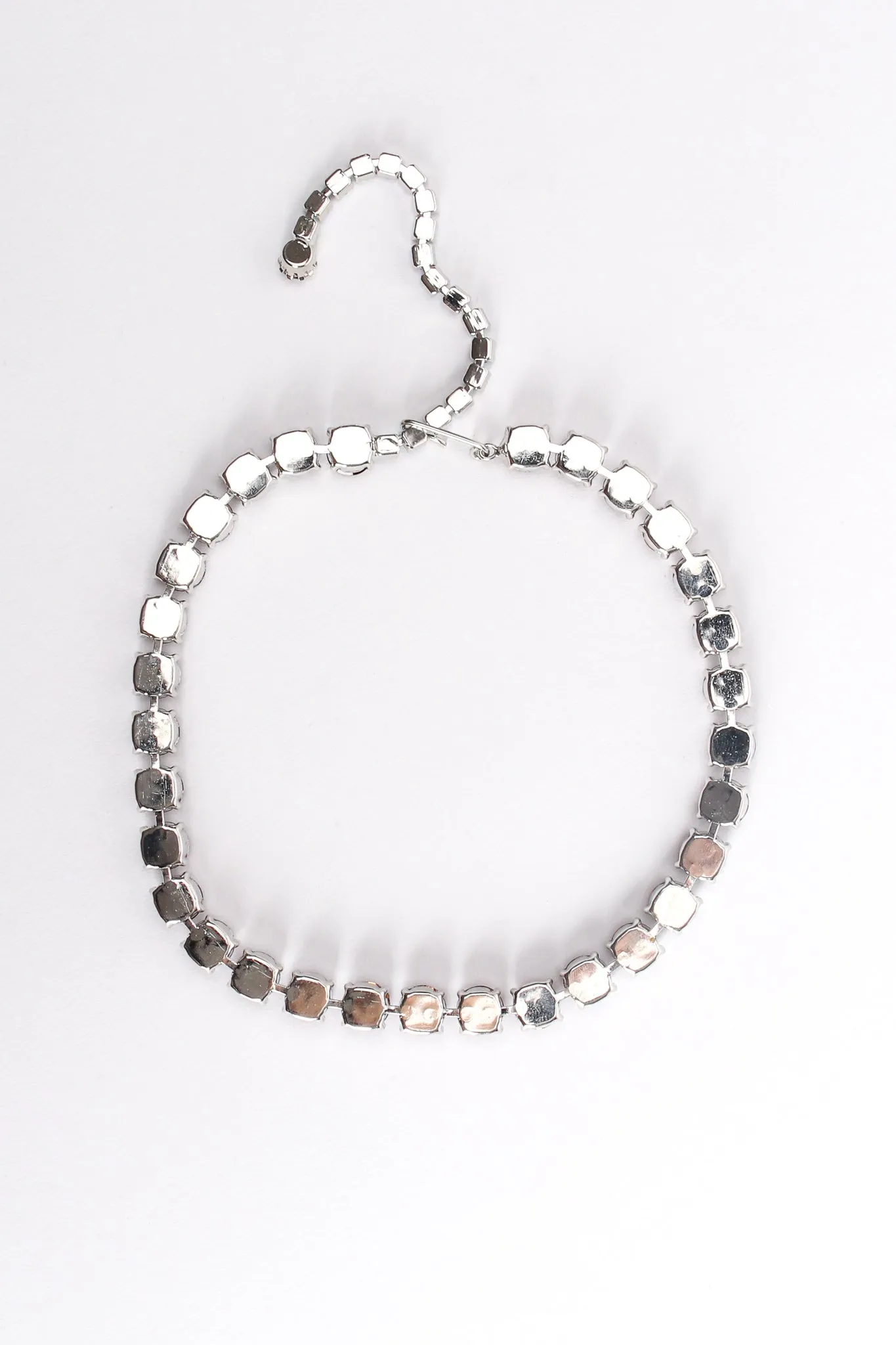 Amber Crystal Strand Choker Necklace