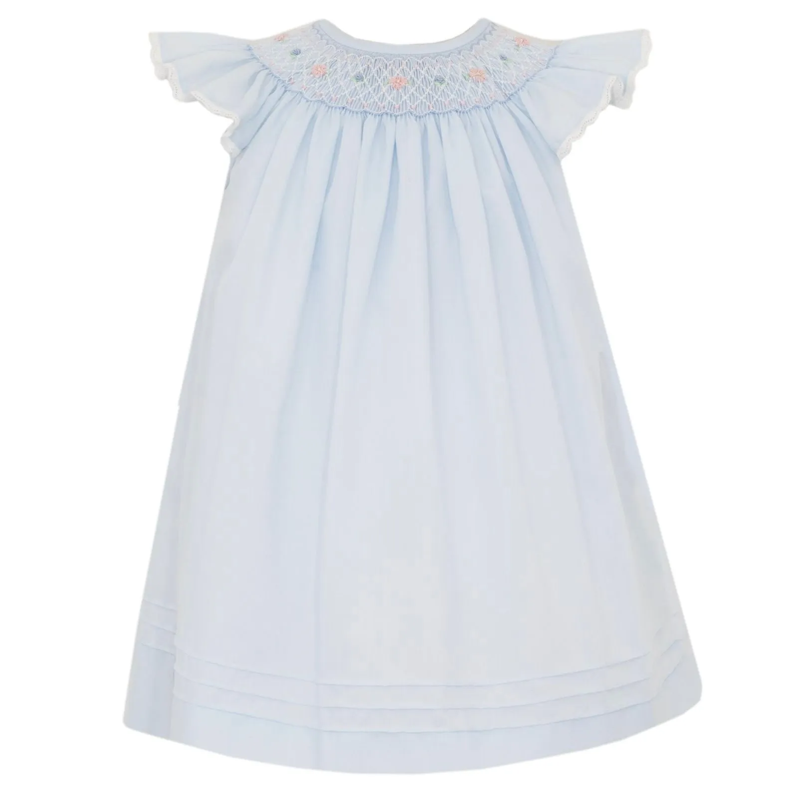 Anavini Smocked Dress - Blue
