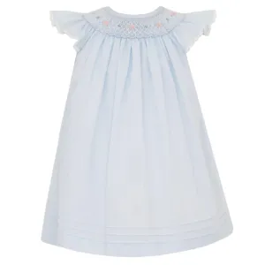 Anavini Smocked Dress - Blue