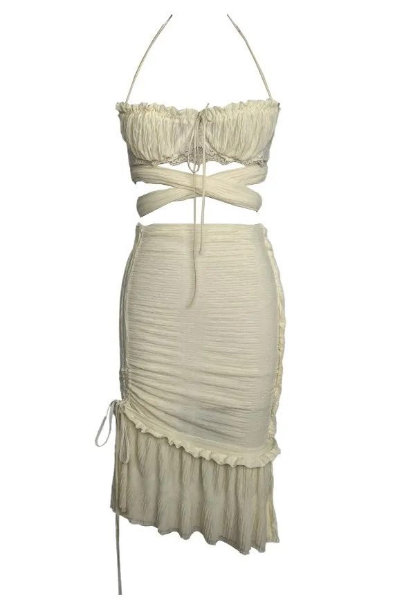 ANTOINETTE SKIRT - IVORY