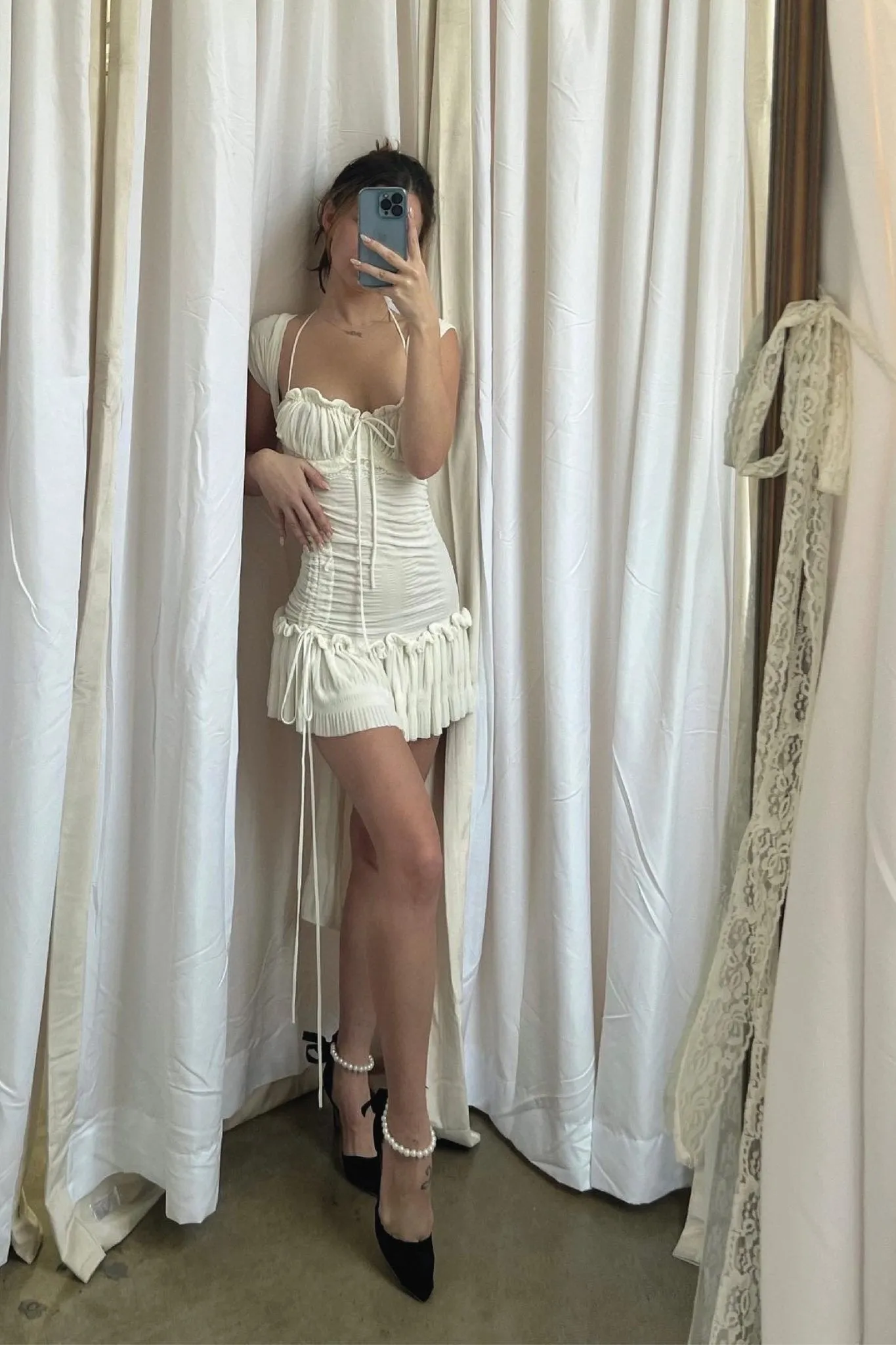 ANTOINETTE SKIRT - IVORY