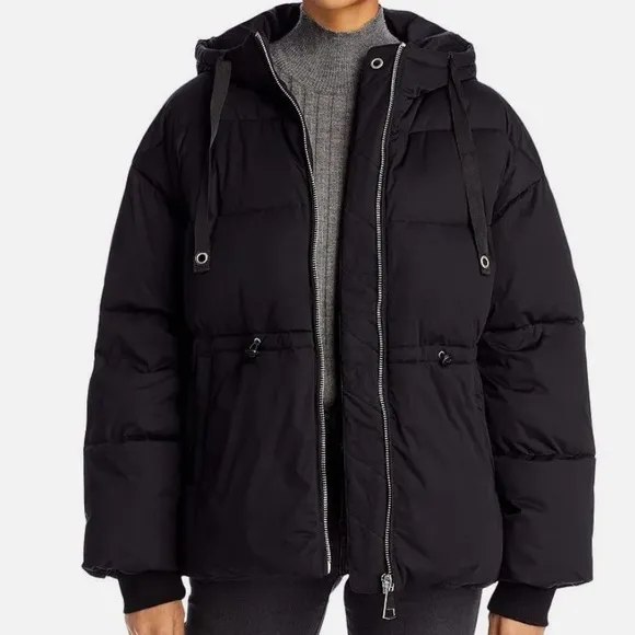 AQUA Hooded Puffer $198
