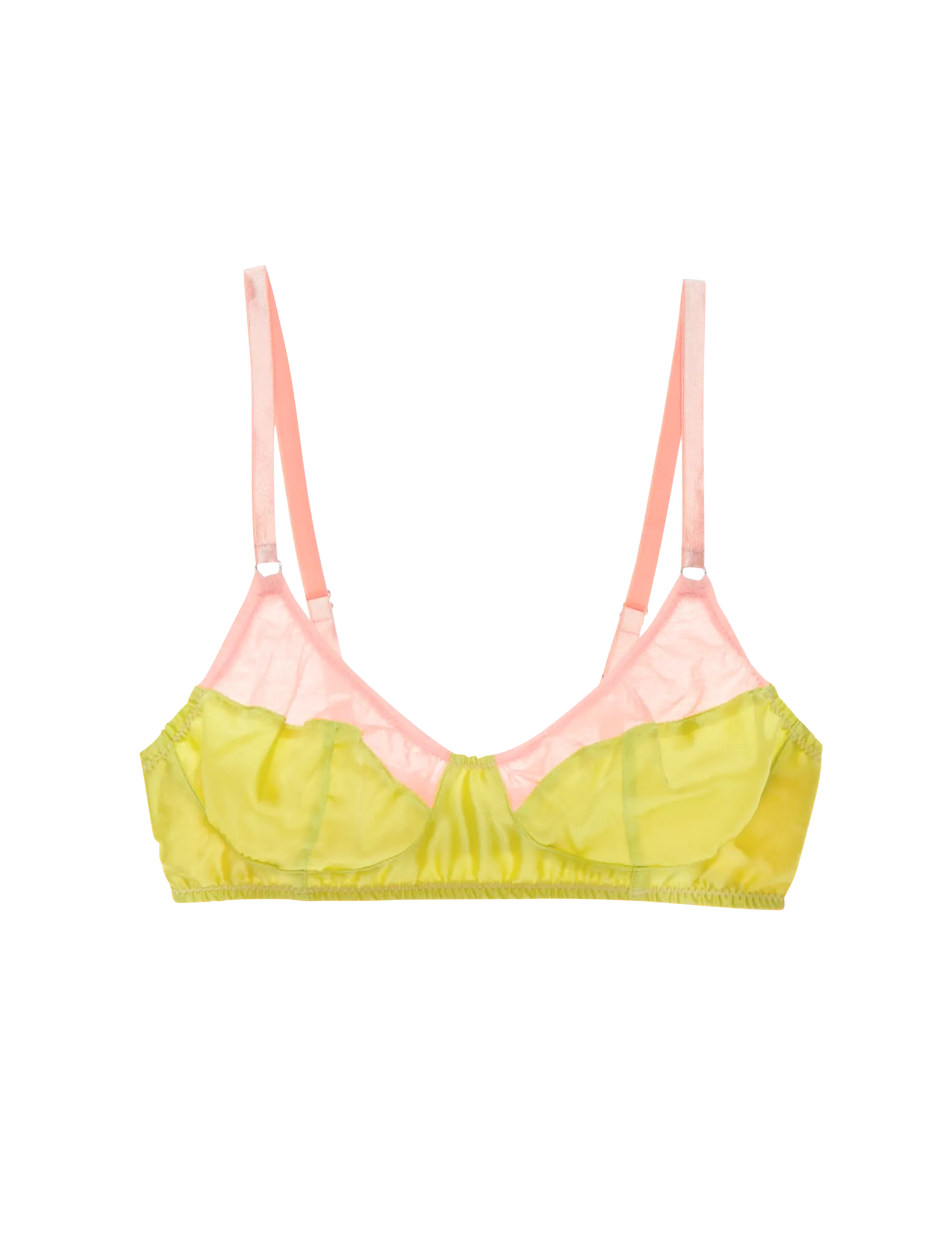 Araks: Willow Silk Wireless Bralette - Nectar