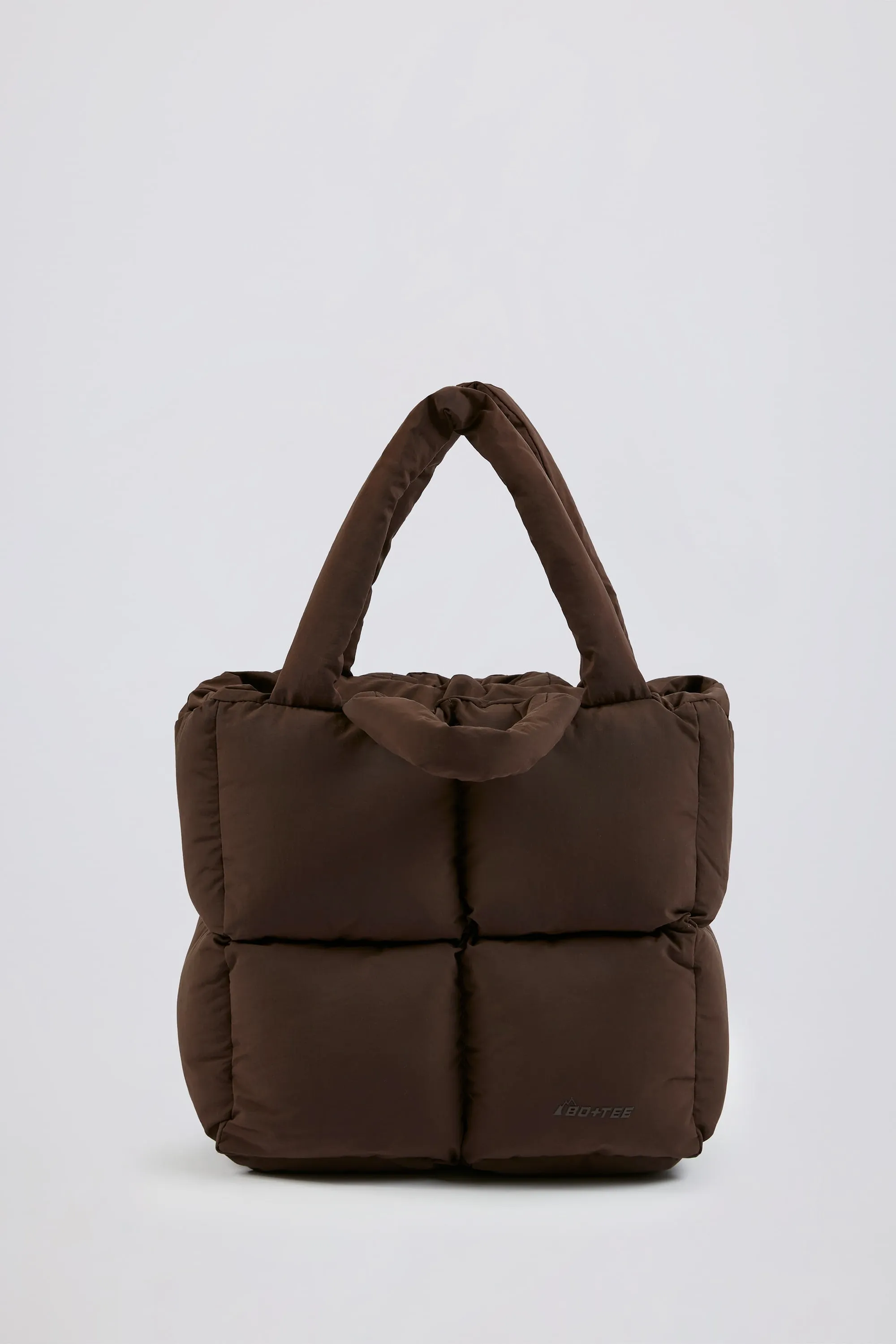 Arctic - Quilted Puffer Bag in Mahogany
