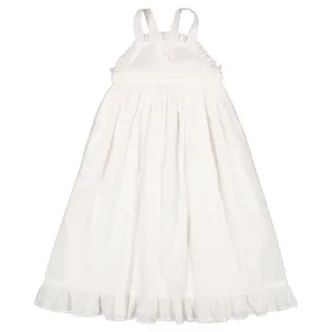 Aretha White Long Dress