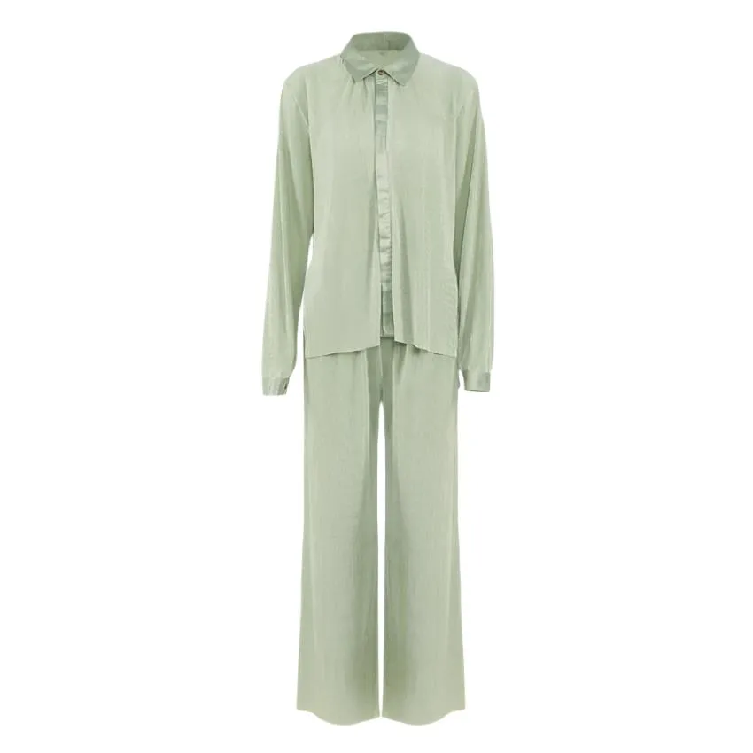 Ashley - Designer Women's Satin Set