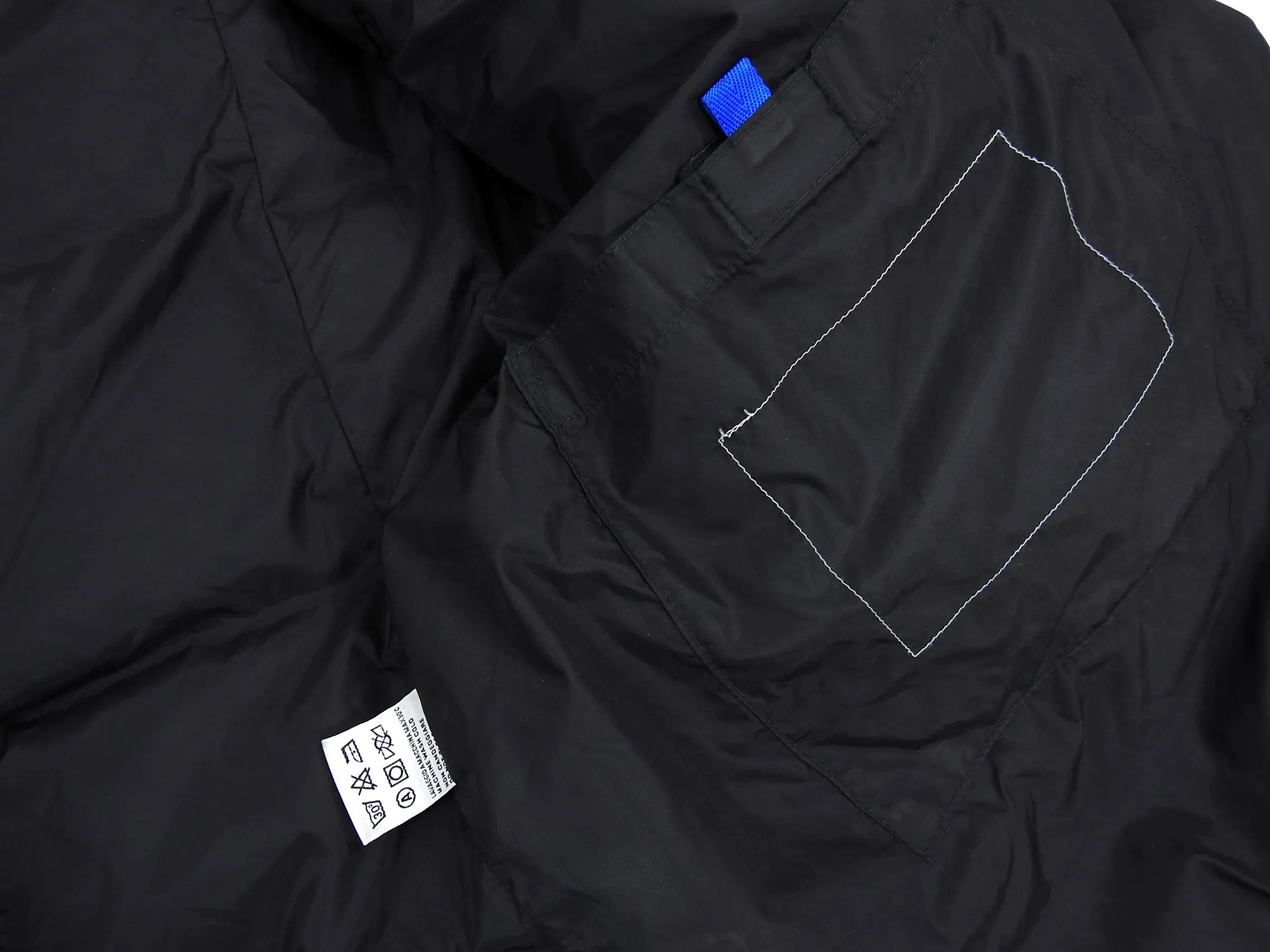 Aspesi Black Long Black Quilted Down Puffer Parka Jacket - L