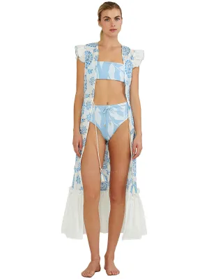 Azalea Ruffled Sleeves Kaftan ::RET