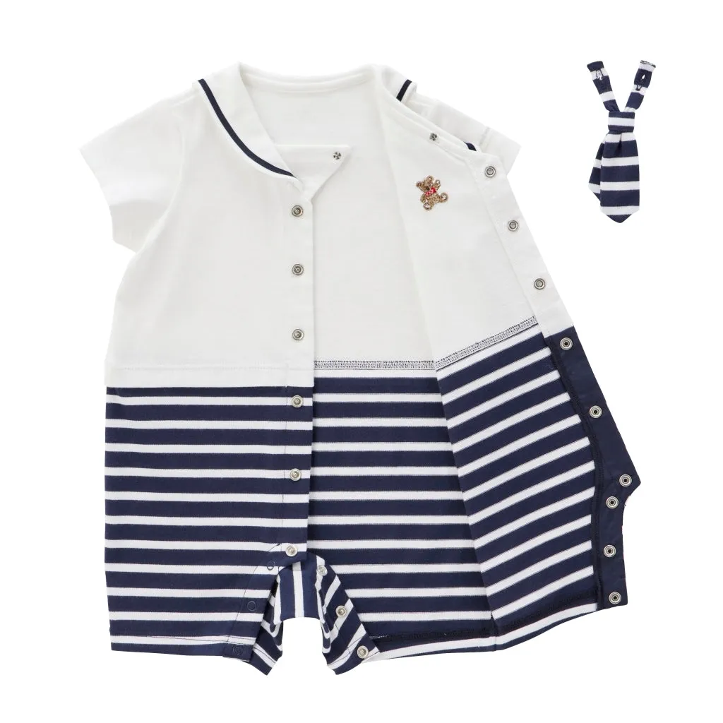 Baby Marine Style Coverall