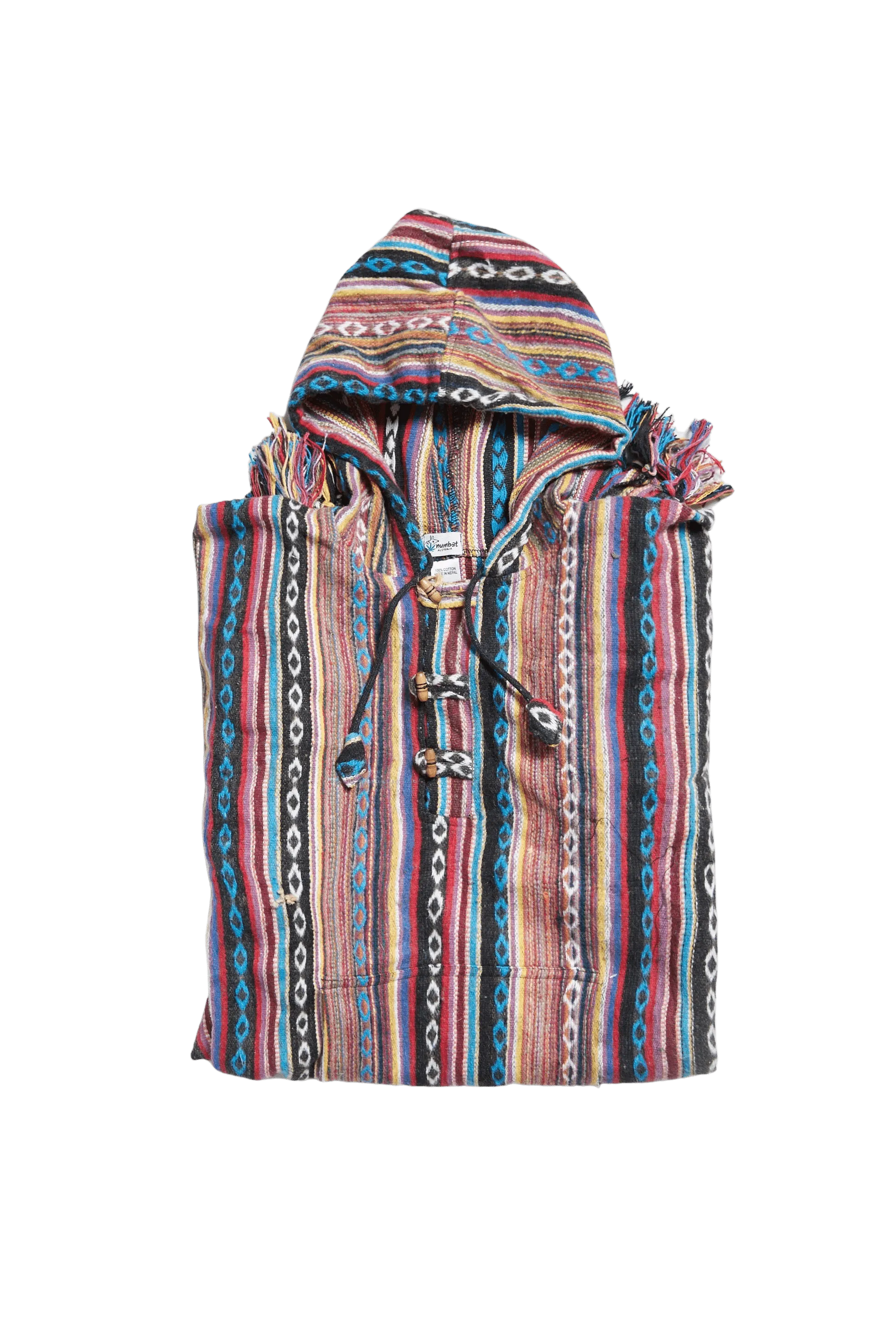 Baja Hooded Fleece Poncho