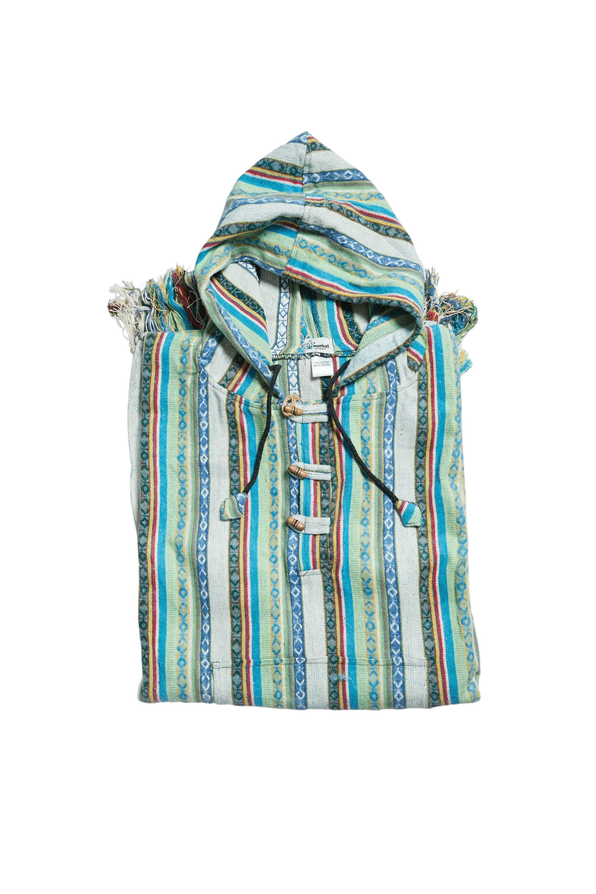 Baja Hooded Fleece Poncho