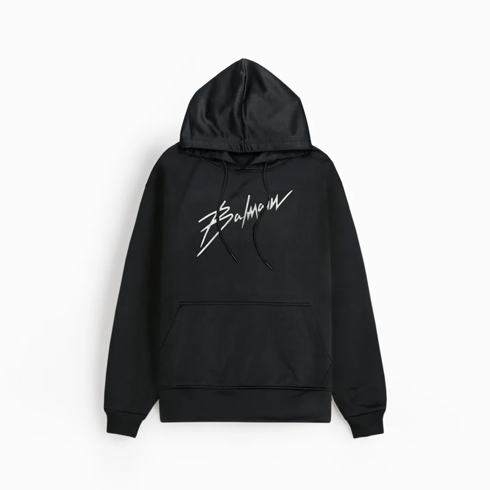 Balmain Black Silver S Hoodie