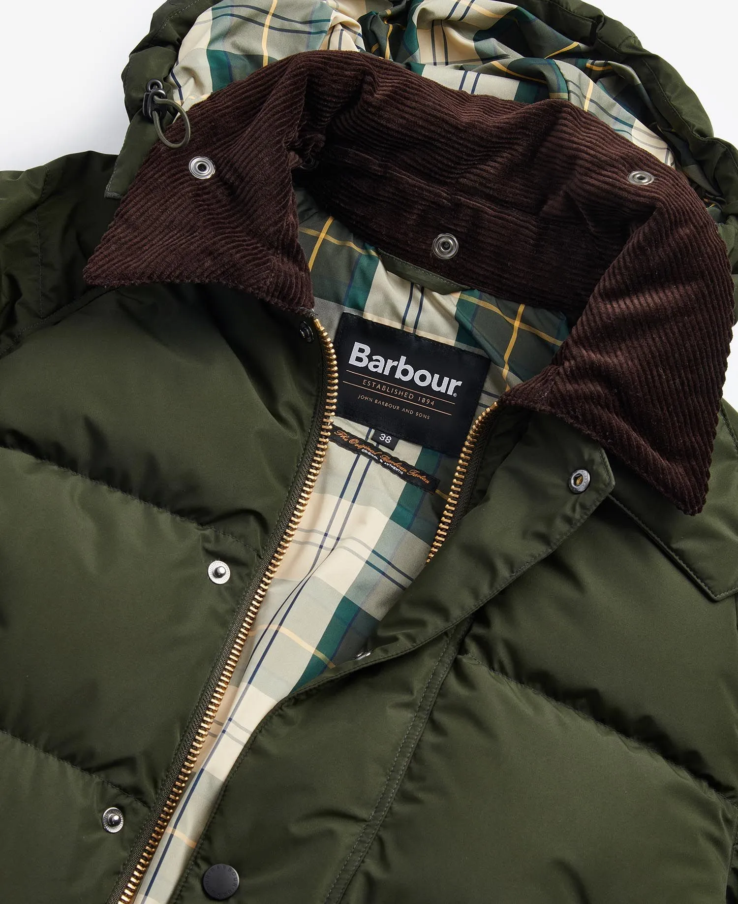 Barbour  Beaufort down puffer jacket - Sage
