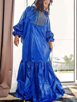 Bazin Riche Long Sleeve Wedding Dress Party Dresses Women Birthday Dress Bazin Dresses For Women Party Dress