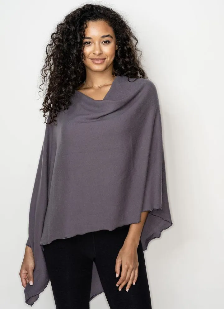 Be Love - Yoga Poncho Heather Grey