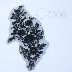 Beaded Lace Patches XDH3870