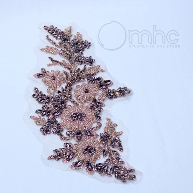 Beaded Lace Patches XDH3870