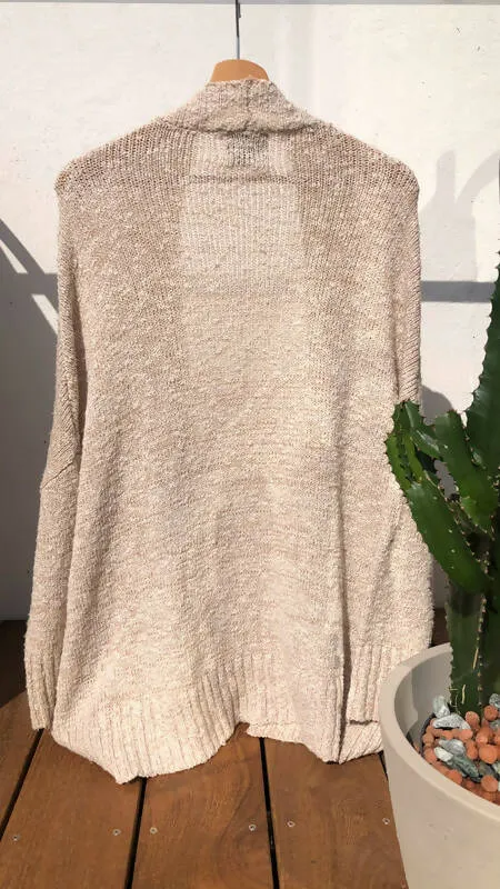 Beige Zara Jacke