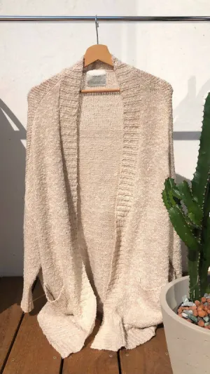 Beige Zara Jacke